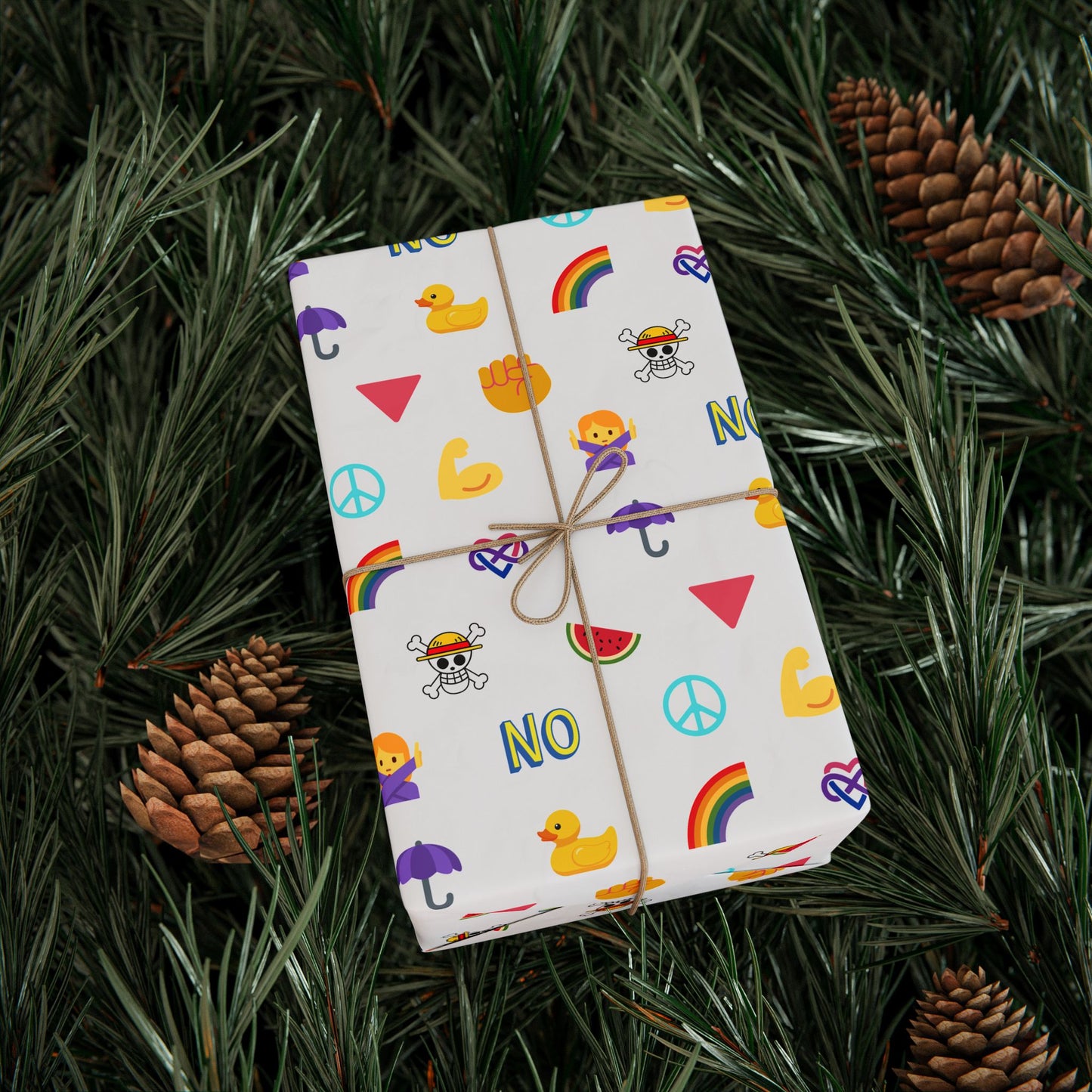 Resistance Wrap - Holiday Gift Wrapping Paper