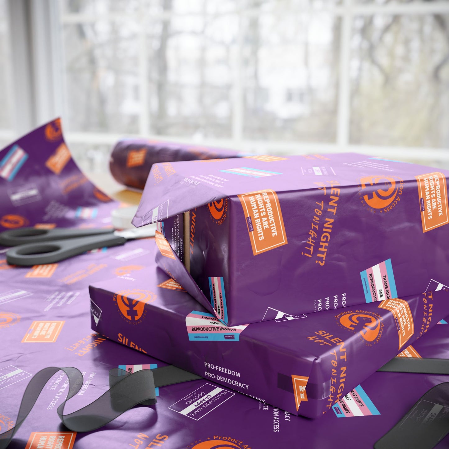 Pro-Choice Power Wrapping Paper