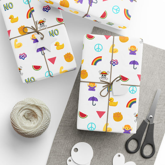 Resistance Wrap - Holiday Gift Wrapping Paper