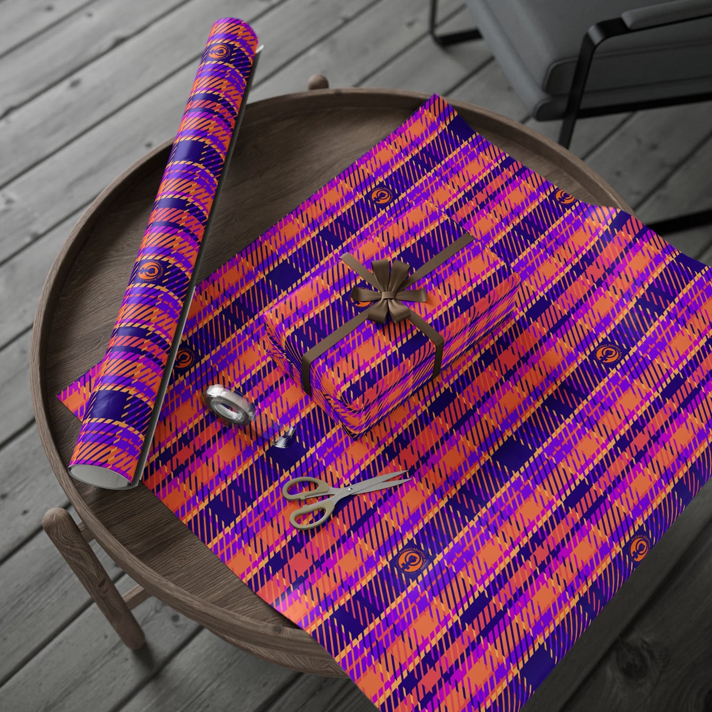 Rebel Plaid Holiday Wrapping Paper